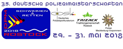 Polizeipräsidium Rostock: POL-HRO: 35. Deutsche Polizeimeisterschaften im Schwimmen & Retten in der Rostocker Neptunschwimmhalle - Eintritt frei