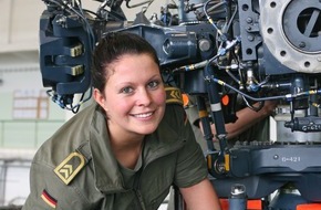 Presse- und Informationszentrum Marine: Deutsche Marine - Pressemeldung (Feature): Ohne sie fliegt nichts - eine Brandenburger Flugtechnikerin bei den Marinefliegern