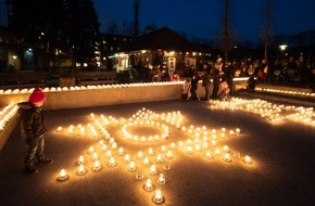 Caritas Schweiz / Caritas Suisse: Solidaritätsanlass «Eine Million Sterne» der Caritas: Die Schweiz zeigte sich solidarisch mit Armutsbetroffenen