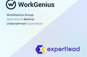 WorkGenius Group: WorkGenius Group wächst weiter: Übernahme des Berliner Unternehmens Expertlead / Die dritte Akquisition innerhalb von 14 Monaten