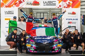 WRC2-Weltmeistertitel für SKODA Fahrer Emil Lindholm, Mauro Miele und Team Toksport WRT