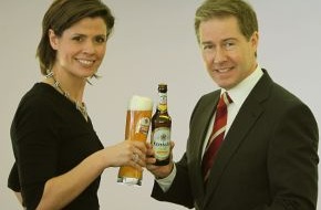 Krombacher Brauerei GmbH & Co.: Franziska Schenk und Ulrich Meyer als Testimonials für die Alkoholfreien von Krombacher (mit Bild)