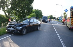 Feuerwehr Pulheim: FW Pulheim: Verkehrsunfall auf L183 - Bonnstra&szlig;e