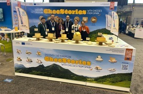 Discover European Cheestories with Cheeses from Spain: European cheeses show their quality and versatility at the prestigious NRA fair in Chicago
