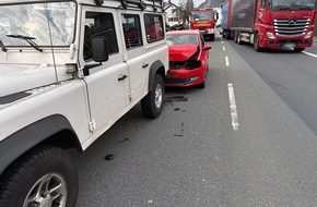 Freiwillige Feuerwehr Breckerfeld: FW-EN: Verkehrsunfall Frankfurter Straße