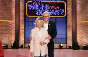 ARD Das Erste: Dirndl-Duell: Marianne und Michael Hartl bei "Wer weiß denn sowas?" - Das Wissensquiz vom 5. bis 9. Februar 2024, um 18:00 Uhr im Ersten