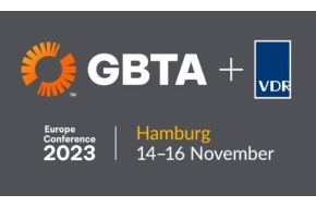 Verband Deutsches Reisemanagement e.V. (VDR): Medieneinladung zur GBTA + VDR Europe Conference 2023 in Hamburg