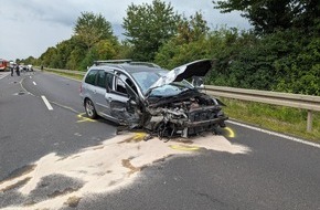 Freiwillige Feuerwehr Gangelt: FW Gangelt: Erneut schwerer Verkehrsunfall auf der B56n