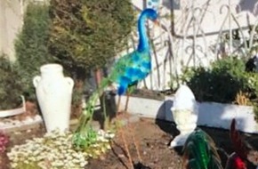 Kreispolizeibehörde Kleve: POL-KLE: Kleve - Gartenfigur gestohlen