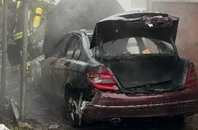 Polizeiinspektion Harburg: POL-WL: Pkw brannte v&ouml;llig aus