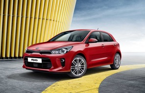 Kia Deutschland GmbH: Neuer Kia Rio: kraftvolles Außendesign, modernes Interieur