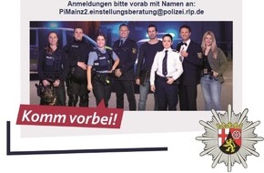 Polizeipräsidium Mainz: POL-PPMZ: Catch me if you can!