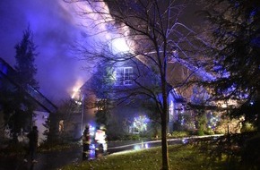 Feuerwehr Dortmund: FW-DO: Dritter Dachstuhlbrand innerhalb von 24 Stunden