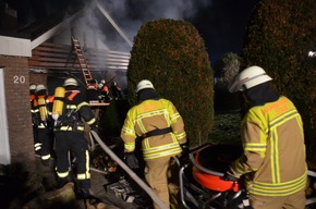 POL-STD: Einfamilienhaus im Alten Land ausgebrannt - 53-jähriger Bewohner verletzt