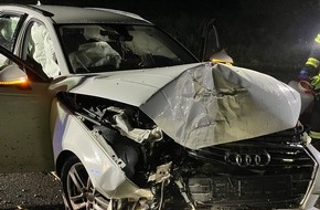 Kreispolizeibehörde Oberbergischer Kreis: POL-GM: Auto kollidiert mit Baum - Drei Leichtverletzte