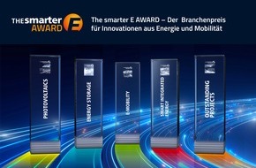 The smarter E Europe: The smarter E AWARD 2025: Pioniere der Energiewende im Finale