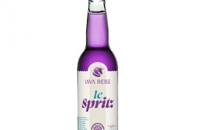 Lavabelle GmbH: Lav'a Belle - der erste lila Aperitif setzt neue Maßstäbe in der Gastronomie / Neuheit: Le Spritz - der lila Ready-to-Drink Aperitif