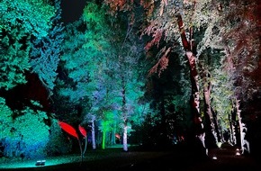 KonTent Champion: Phantastische Lichtimpressionen / Vom 09. bis 24. September Illumination auf dem Westfriedhof in Unna