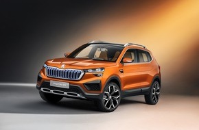 Skoda Auto Deutschland GmbH: SKODA auf der Auto Expo 2020 in Neu-Delhi: Konzeptstudie VISION IN als erstes Fahrzeug des Projekts INDIA 2.0 (FOTO)