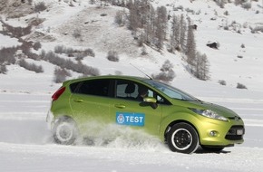 Touring Club Schweiz/Suisse/Svizzero - TCS: Bekannte Reifenhersteller überzeugen im TCS-Winterreifentest