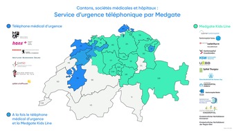 Medgate AG: Décharger les services d'urgence grâce à la télémédecine : Medgate étend son service d'urgence en Suisse