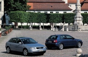 Audi AG: Neuer Auftritt für den Audi A3 / Der Trendsetter startet durch