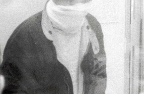 Polizei Rhein-Erft-Kreis: POL-BM: Hürth-Berrenrath Überfall auf Geldinstitut / Foto