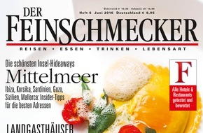 Jahreszeiten Verlag, DER FEINSCHMECKER: "DER FEINSCHMECKER kürt die besten Olivenöle der Welt"