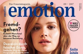 EMOTION Verlag GmbH: Schauspielerin Emilia Schüle: "Ich würde mir niemals eine Chanel-Tasche kaufen"