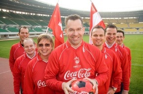 Coca-Cola Schweiz GmbH: Encore 577 jours jusqu'à l'UEFA EURO 2008Â: L'équipe du projet de la Coca-Cola EURO 2008 se prépare d'ores et déjà pour ce super événement.