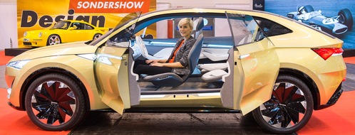 Messe Essen GmbH: 50. Essen Motor Show zeigt einzigartige Studien und Unikate / Vom selbstfahrenden E-Mobil bis zum Schulbus mit Raketenantrieb