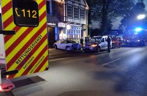 Feuerwehr Heiligenhaus: FW-Heiligenhaus: Verkehrsunfall nach Trunkenheitsfahrt (Meldung 8/2022)