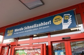 shopreme GmbH: Penny Deutschland beginnt mit 160 Filialen breiten Scan & Go Rollout