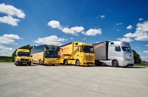 Mercedes-Benz Schweiz AG: Mit Sicherheit führend: Bei Lkw, Transportern und Omnibussen von Mercedes-Benz und Setra