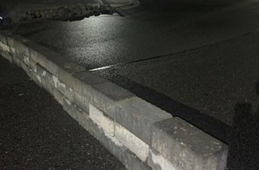 Polizeiinspektion Nienburg / Schaumburg: POL-STH: N&auml;chtliche Maurerarbeiten und ein gef&auml;hrlicher Eingriff in den Stra&szlig;enverkehr