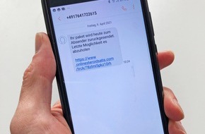 Polizei Mettmann: POL-ME: Polizei warnt vor Fake-SMS - Kreis Mettmann - 2104034