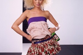 Brauerei Beck & Co: Beck's Fashion Experience: Zweite Modenschau in Berlin mit sieben deutschen Nachwuchsdesignern aus dem In- und Ausland