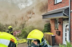 Feuerwehr Neuss: FW-NE: Küchenbrand in einem Einfamilienhaus | Keine Verletzten