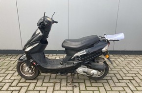 Polizei Steinfurt: POL-ST: Steinfurt, Roller aufgefunden, Eigentümer gesucht