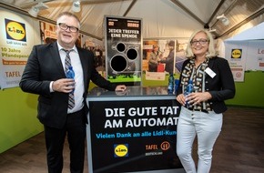 Lidl: Lidl spendet eine Million Euro an die Tafel / Kontinuierliches Engagement für Tafel Deutschland durch Spenden und Aktionen seit über zehn Jahren