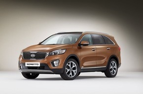 Kia Deutschland GmbH: Pariser Autosalon: Neuer Kia Sorento* und überarbeitete Versionen von Kia Rio* und Kia Venga* (FOTO)