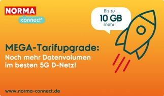 NORMA: NORMA Connect führt neue Tarife ein: Mehr Datenvolumen zum Tiefpreis / Noch mehr Leistung für kleines Geld