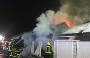 Feuerwehr Olpe: FW-OE: Gebäudebrand in Olpe-Stachelau