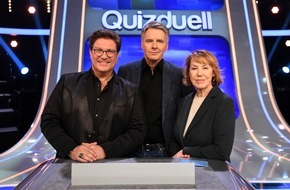 ARD Das Erste: Das Erste: "Quizduell-Olymp" mit Jörg Pilawa: Gaby Dohm und Francis Fulton-Smith im Duell