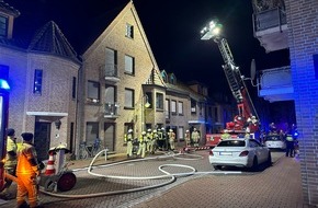 Freiwillige Feuerwehr der Stadt Goch: FF Goch: 5 Verletzte bei Wohnungsbrand
