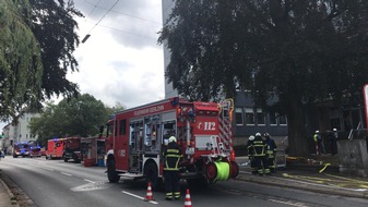 Kreispolizeibehörde Märkischer Kreis: POL-MK: Feuerwehr-Einsatz an der Polizeiwache