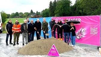 Deutsche Telekom AG: Telekom startet Glasfaserausbau in Gstadt a. Chiemsee