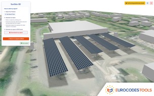 Eurocodes Tools: Eurocodes Tools unveils at Intersolar Europe SunSito-3D(TM), its 3D-visualisation tool designed to accelerate the development of photovoltaic carport projects.