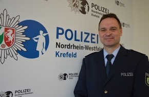 Polizeipräsidium Krefeld: POL-KR: Udo Poetters ist neuer Leiter Bezirksdienst