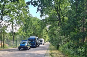 Polizeiinspektion Nienburg / Schaumburg: POL-NI: Nienburg/Langendamm - Ganzheitliche Großkontrolle des gewerblichen Güter- und Personenverkehrs